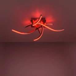 Leuchten Direkt LOLAsmart-SWING Deckenleuchte LED Stahl gebürstet, 4-flammig, Fernbedienung, Farbwechsler 22 Leuchten Direkt LOLAsmart-SWING Deckenleuchte LED Stahl gebürstet, 4-flammig, Fernbedienung, Farbwechsler -Smart Home Innenleuchten Verkäufe leuchten direkt lolasmart swing deckenleuchte 11995 55 10