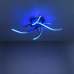 Leuchten Direkt LOLAsmart-SWING Deckenleuchte LED Stahl gebürstet, 4-flammig, Fernbedienung, Farbwechsler 20 Leuchten Direkt LOLAsmart-SWING Deckenleuchte LED Stahl gebürstet, 4-flammig, Fernbedienung, Farbwechsler -Smart Home Innenleuchten Verkäufe leuchten direkt lolasmart swing deckenleuchte 11995 55 8