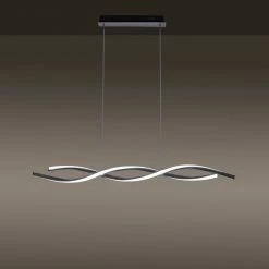 Leuchten Direkt LOLAsmart-SWING Pendelleuchte LED Stahl gebürstet, 2-flammig, Fernbedienung, Farbwechsler -Smart Home Innenleuchten Verkäufe leuchten direkt lolasmart swing pendelleuchte 11994 55 3