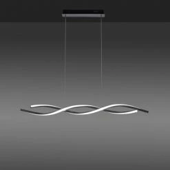 Leuchten Direkt LOLAsmart-SWING Pendelleuchte LED Stahl gebürstet, 2-flammig, Fernbedienung, Farbwechsler -Smart Home Innenleuchten Verkäufe leuchten direkt lolasmart swing pendelleuchte 11994 55 4