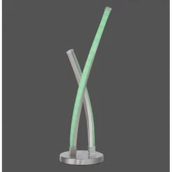 Leuchten Direkt LOLAsmart-SWING Tischleuchte LED Stahl geb&uuml;rstet, 1-flammig, Fernbedienung, Farbwechsler -Smart Home Innenleuchten Verkäufe leuchten direkt lolasmart swing tischleuchte 11991 55 8