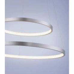 Leuchten Direkt Ls-CIRCLE Pendelleuchte LED Edelstahl, 1-flammig, Fernbedienung, Farbwechsler -Smart Home Innenleuchten Verkäufe leuchten direkt ls circle pendelleuchte 18460 55 2
