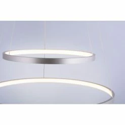 Leuchten Direkt Ls-CIRCLE Pendelleuchte LED Edelstahl, 1-flammig, Fernbedienung, Farbwechsler -Smart Home Innenleuchten Verkäufe leuchten direkt ls circle pendelleuchte 18460 55 6