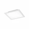 Leuchten Direkt Ls-FLAT Deckenpanel LED Wei&szlig;, 1-flammig, Fernbedienung, Farbwechsler