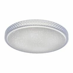 Leuchten Direkt Ls-FRIDA Deckenleuchte LED Transparent, Klar, 1-flammig, Fernbedienung, Farbwechsler