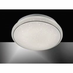 Leuchten Direkt Ls-JUPI Deckenleuchte LED Wei&szlig;, 1-flammig, Fernbedienung, Farbwechsler -Smart Home Innenleuchten Verkäufe leuchten direkt ls jupi deckenleuchte 14742 16 3