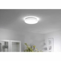 Leuchten Direkt Ls-JUPI Deckenleuchte LED Wei&szlig;, 1-flammig, Fernbedienung, Farbwechsler -Smart Home Innenleuchten Verkäufe leuchten direkt ls jupi deckenleuchte 14742 16 5