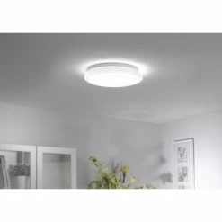 Leuchten Direkt Ls-JUPI Deckenleuchte LED Wei&szlig;, 1-flammig, Fernbedienung, Farbwechsler -Smart Home Innenleuchten Verkäufe leuchten direkt ls jupi deckenleuchte 14744 16 7