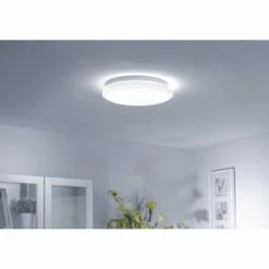 Leuchten Direkt Ls-JUPI Deckenleuchte LED Wei&szlig;, 1-flammig, Fernbedienung, Farbwechsler -Smart Home Innenleuchten Verkäufe leuchten direkt ls jupi deckenleuchte 14744 16 8