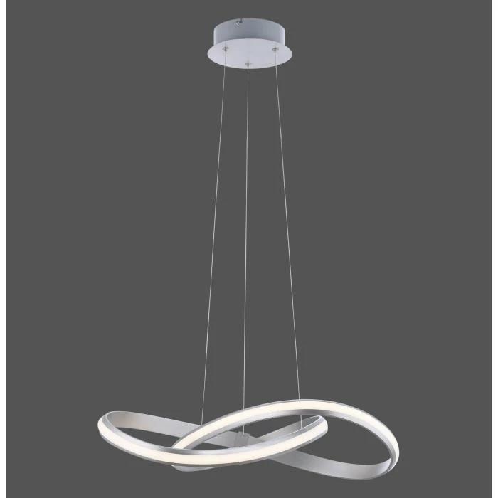 Leuchten Direkt Ls-MELINDA Pendelleuchte LED Edelstahl, 1-flammig, Fernbedienung, Farbwechsler 2 Leuchten Direkt Ls-MELINDA Pendelleuchte LED Edelstahl, 1-flammig, Fernbedienung, Farbwechsler – Bild 2