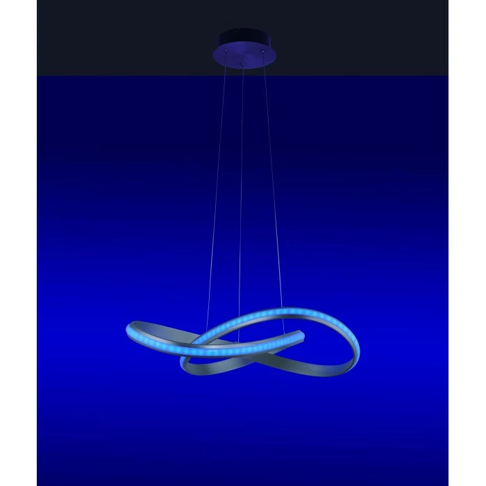 Leuchten Direkt Ls-MELINDA Pendelleuchte LED Edelstahl, 1-flammig, Fernbedienung, Farbwechsler 8 Leuchten Direkt Ls-MELINDA Pendelleuchte LED Edelstahl, 1-flammig, Fernbedienung, Farbwechsler – Bild 8