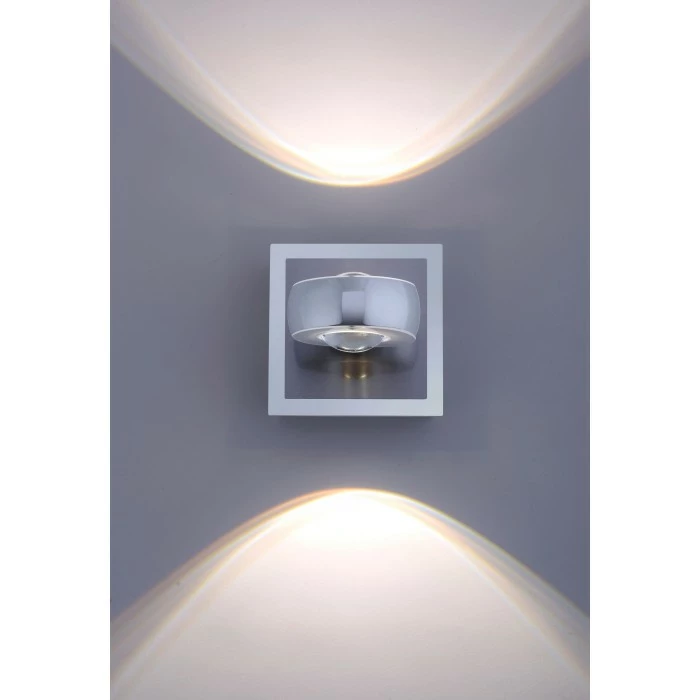 Leuchten Direkt Ls-OPTI Wandleuchte LED Edelstahl, 2-flammig, Fernbedienung, Farbwechsler 4 Leuchten Direkt Ls-OPTI Wandleuchte LED Edelstahl, 2-flammig, Fernbedienung, Farbwechsler – Bild 4