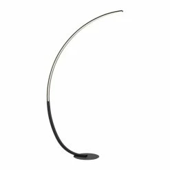 Leuchten Direkt Q-VITO Stehleuchte LED Anthrazit, 1-flammig, Fernbedienung -Smart Home Innenleuchten Verkäufe leuchten direkt q vito stehleuchte 445 13 2