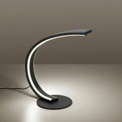 Leuchten Direkt Q-VITO Tischleuchte LED Anthrazit, 1-flammig, Fernbedienung -Smart Home Innenleuchten Verkäufe leuchten direkt q vito tischleuchte 4425 13 12