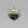 Louis Poulsen PH Artichoke Pendelleuchte LED Edelstahl, 1-flammig