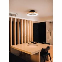 Mantra TIBET Deckenventilator LED Schwarz, Gold, 1-flammig, Fernbedienung -Smart Home Innenleuchten Verkäufe mantra tibet deckenventilator 7124 2