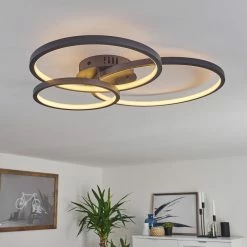 Hofstein Moemoto Deckenleuchte LED Anthrazit, 1-flammig, Fernbedienung 18 Hofstein Moemoto Deckenleuchte LED Anthrazit, 1-flammig, Fernbedienung -Smart Home Innenleuchten Verkäufe moemoto deckenleuchte h3384831 6