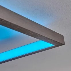Hofstein Momahaki Deckenleuchte LED Nickel-Matt, 1-flammig, Fernbedienung -Smart Home Innenleuchten Verkäufe momahaki deckenleuchte h3384732 5