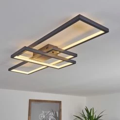 Hofstein Momahaki Deckenleuchte LED Anthrazit, 1-flammig, Fernbedienung -Smart Home Innenleuchten Verkäufe momahaki deckenleuchte h3384756 6