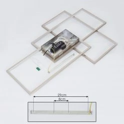 Hofstein Momahaki Deckenleuchte LED Chrom, 1-flammig, Fernbedienung 16 Hofstein Momahaki Deckenleuchte LED Chrom, 1-flammig, Fernbedienung -Smart Home Innenleuchten Verkäufe momahaki deckenleuchte h3384770 4
