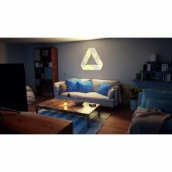 nanoleaf Erweiterungspack Wandleuchte 3er-Pack LED Weiß, 1-flammig, Fernbedienung, Farbwechsler -Smart Home Innenleuchten Verkäufe nanoleaf erweiterungspack wandleuchte 3er pack nl22 0001tw 3pk 5