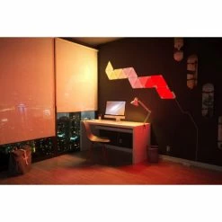 nanoleaf Erweiterungspack Wandleuchte 3er-Pack LED Weiß, 1-flammig, Fernbedienung, Farbwechsler -Smart Home Innenleuchten Verkäufe nanoleaf erweiterungspack wandleuchte 3er pack nl22 0001tw 3pk 8