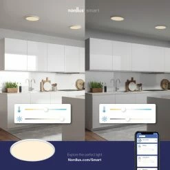 Nordlux Oja Deckenleuchte LED Weiß, 1-flammig -Smart Home Innenleuchten Verkäufe nordlux oja deckenleuchte 2015036101 4