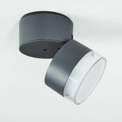 Hofstein Papagayos Außendeckenleuchte LED Anthrazit, Weiß, 1-flammig, Farbwechsler -Smart Home Innenleuchten Verkäufe papagayos aussendeckenleuchte h3417607 9