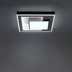 Paul Neuhaus Q-Serie Paul Neuhaus Q-ALTA Deckenleuchte LED Schwarz, 1-flammig, Fernbedienung -Smart Home Innenleuchten Verkäufe paul neuhaus q alta deckenleuchte 6124 18 10