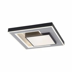 Paul Neuhaus Q-Serie Paul Neuhaus Q-ALTA Deckenleuchte LED Schwarz, 1-flammig, Fernbedienung -Smart Home Innenleuchten Verkäufe paul neuhaus q alta deckenleuchte 6124 18 5