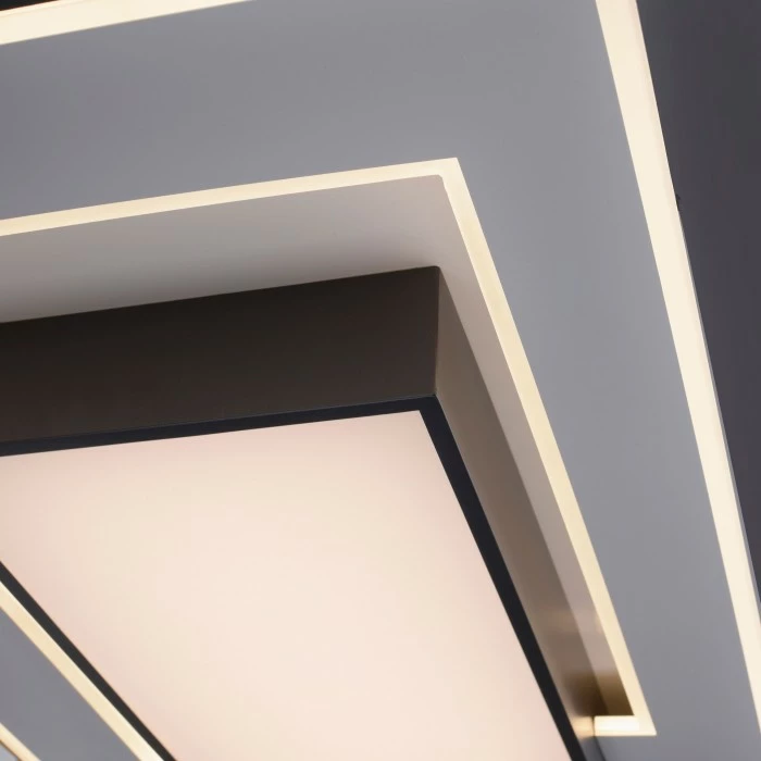 Paul Neuhaus Q-Serie Paul Neuhaus Q-ALTA Deckenleuchte LED Schwarz, 1-flammig, Fernbedienung 2 Paul Neuhaus Q-Serie Paul Neuhaus Q-ALTA Deckenleuchte LED Schwarz, 1-flammig, Fernbedienung – Bild 2