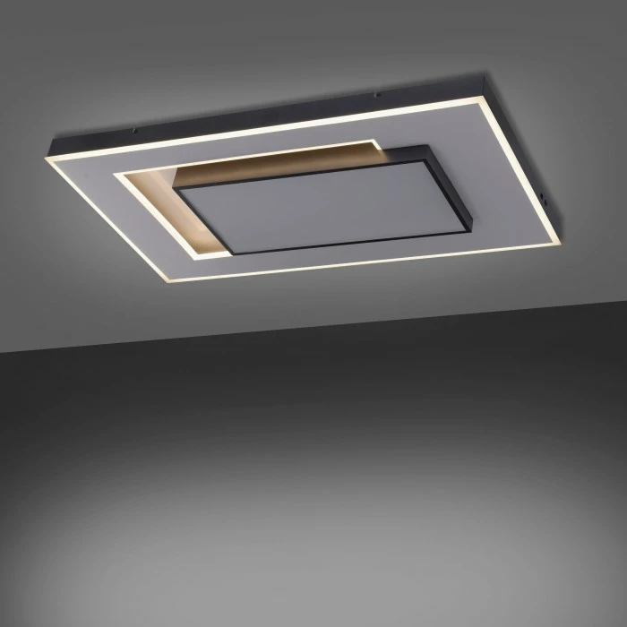 Paul Neuhaus Q-Serie Paul Neuhaus Q-ALTA Deckenleuchte LED Schwarz, 1-flammig, Fernbedienung 5 Paul Neuhaus Q-Serie Paul Neuhaus Q-ALTA Deckenleuchte LED Schwarz, 1-flammig, Fernbedienung – Bild 5