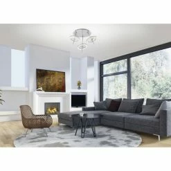 Paul Neuhaus Q-Serie Paul Neuhaus Q-AMY Deckenleuchte LED Edelstahl, 6-flammig, Fernbedienung 9 Paul Neuhaus Q-Serie Paul Neuhaus Q-AMY Deckenleuchte LED Edelstahl, 6-flammig, Fernbedienung -Smart Home Innenleuchten Verkäufe paul neuhaus q amy deckenleuchte 6891 55 2