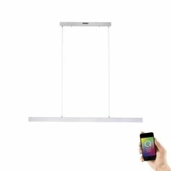 Paul Neuhaus Q-Serie Paul Neuhaus Q-CORA Pendelleuchte LED Aluminium, 1-flammig, Fernbedienung