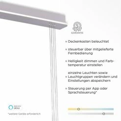 Paul Neuhaus Q-Serie Paul Neuhaus Q-ETIENNE Pendelleuchte LED Stahl gebürstet, 3-flammig, Fernbedienung 13 Paul Neuhaus Q-Serie Paul Neuhaus Q-ETIENNE Pendelleuchte LED Stahl gebürstet, 3-flammig, Fernbedienung -Smart Home Innenleuchten Verkäufe paul neuhaus q etienne pendelleuchte 2076 55 2