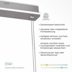Paul Neuhaus Q-Serie Paul Neuhaus Q-ETIENNE Pendelleuchte LED Stahl gebürstet, 5-flammig, Fernbedienung 12 Paul Neuhaus Q-Serie Paul Neuhaus Q-ETIENNE Pendelleuchte LED Stahl gebürstet, 5-flammig, Fernbedienung -Smart Home Innenleuchten Verkäufe paul neuhaus q etienne pendelleuchte 2079 55 2