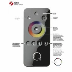 Paul Neuhaus Q-Serie Paul Neuhaus Q-Fisheye Wandleuchte LED Edelstahl, 2-flammig, Fernbedienung, Farbwechsler -Smart Home Innenleuchten Verkäufe paul neuhaus q fisheye wandleuchte 9115 55 10