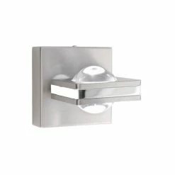 Paul Neuhaus Q-Serie Paul Neuhaus Q-Fisheye Wandleuchte LED Edelstahl, 2-flammig, Fernbedienung, Farbwechsler -Smart Home Innenleuchten Verkäufe paul neuhaus q fisheye wandleuchte 9115 55 3