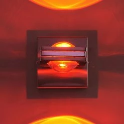 Paul Neuhaus Q-Serie Paul Neuhaus Q-Fisheye Wandleuchte LED Edelstahl, 2-flammig, Fernbedienung, Farbwechsler -Smart Home Innenleuchten Verkäufe paul neuhaus q fisheye wandleuchte 9115 55 5