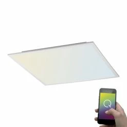 Paul Neuhaus Q-Serie Paul Neuhaus Q-Flag Deckenpanel LED Weiß, 1-flammig, Fernbedienung -Smart Home Innenleuchten Verkäufe paul neuhaus q flag deckenpanel 8079 16 11