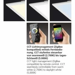 Smart Home Innenleuchten Verkäufe -Smart Home Innenleuchten Verkäufe paul neuhaus q flag deckenpanel 8095 16 1