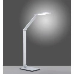 Paul Neuhaus Q-Serie Paul Neuhaus Q-HANNES Tischleuchte LED Silber, 1-flammig, Fernbedienung -Smart Home Innenleuchten Verkäufe paul neuhaus q hannes tischleuchte 4875 95 6