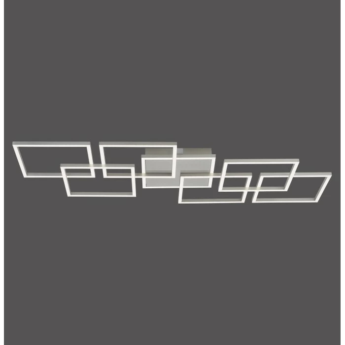 Paul Neuhaus Q-Serie Paul Neuhaus Q-INIGO Deckenleuchte LED Stahl gebürstet, 7-flammig, Fernbedienung 9 Paul Neuhaus Q-Serie Paul Neuhaus Q-INIGO Deckenleuchte LED Stahl gebürstet, 7-flammig, Fernbedienung – Bild 9