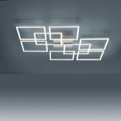 Paul Neuhaus Q-Serie Paul Neuhaus Q-INIGO Deckenleuchte LED Stahl gebürstet, 7-flammig, Fernbedienung 16 Paul Neuhaus Q-Serie Paul Neuhaus Q-INIGO Deckenleuchte LED Stahl gebürstet, 7-flammig, Fernbedienung -Smart Home Innenleuchten Verkäufe paul neuhaus q inigo deckenleuchte 6015 55 7