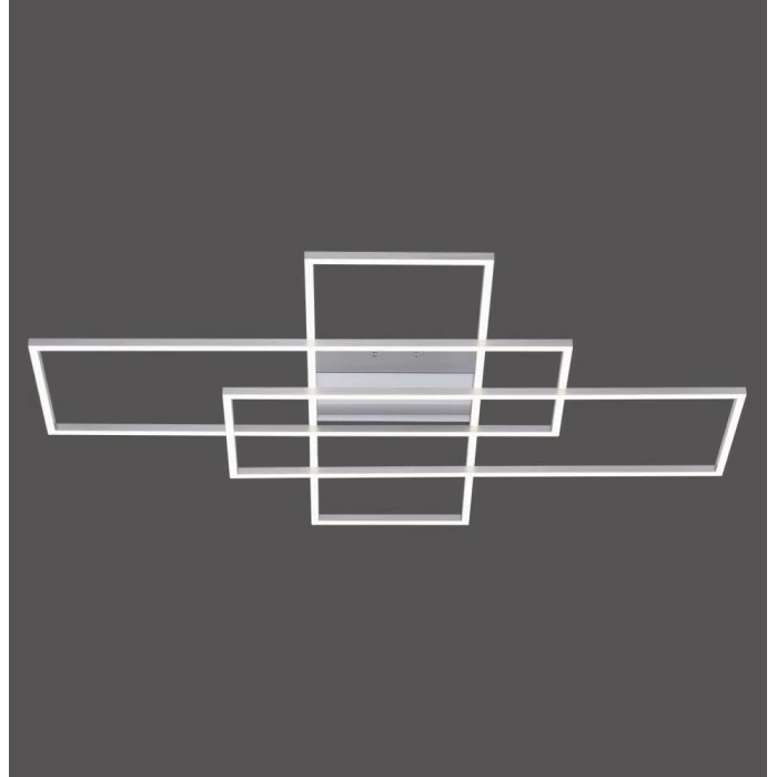 Paul Neuhaus Q-Serie Paul Neuhaus Q-INIGO Deckenleuchte LED Nickel-Matt, 3-flammig, Fernbedienung 4 Paul Neuhaus Q-Serie Paul Neuhaus Q-INIGO Deckenleuchte LED Nickel-Matt, 3-flammig, Fernbedienung – Bild 4