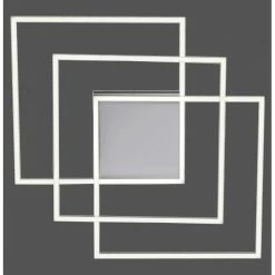 Paul Neuhaus Q-Serie Paul Neuhaus Q-INIGO Deckenleuchte LED Nickel-Matt, 3-flammig, Fernbedienung -Smart Home Innenleuchten Verkäufe paul neuhaus q inigo deckenleuchte 8196 55 6