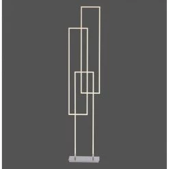 Paul Neuhaus Q-Serie Paul Neuhaus Q-INIGO Stehleuchte LED Stahl gebürstet, 3-flammig, Fernbedienung -Smart Home Innenleuchten Verkäufe paul neuhaus q inigo stehleuchte 595 55 3