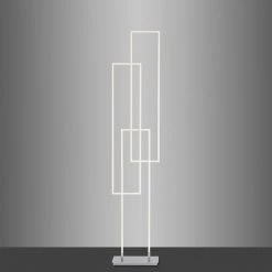 Paul Neuhaus Q-Serie Paul Neuhaus Q-INIGO Stehleuchte LED Stahl gebürstet, 3-flammig, Fernbedienung -Smart Home Innenleuchten Verkäufe paul neuhaus q inigo stehleuchte 595 55 7