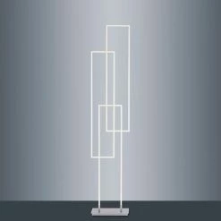 Paul Neuhaus Q-Serie Paul Neuhaus Q-INIGO Stehleuchte LED Stahl gebürstet, 3-flammig, Fernbedienung -Smart Home Innenleuchten Verkäufe paul neuhaus q inigo stehleuchte 595 55 8