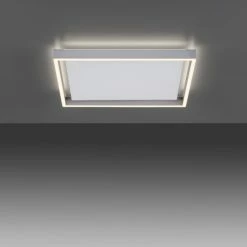 Paul Neuhaus Q-Serie Paul Neuhaus Q-KAAN Deckenleuchte LED Stahl geb&uuml;rstet, 2-flammig, Fernbedienung -Smart Home Innenleuchten Verkäufe paul neuhaus q kaan deckenleuchte 6532 55 11